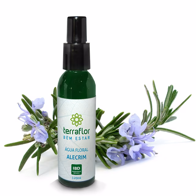 Água Floral de Alecrim 120 ml