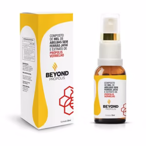Beyond Composto de Extrato de Própolis Vermelho com Mel de Jataí 30 ml