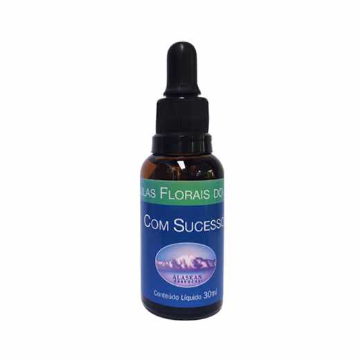 Com Sucesso Fórmula Floral Do Alaska 30 ml