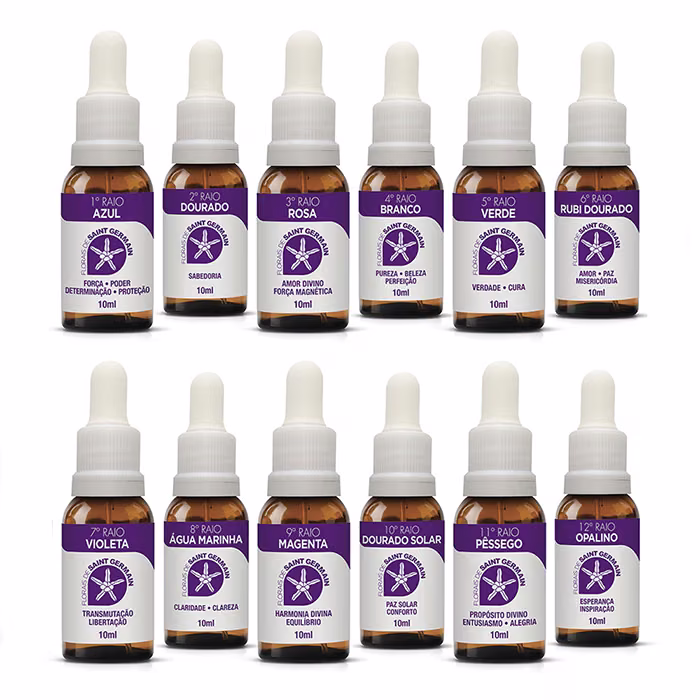 Kit Os Doze Raios Divinos 10 ml - Imagem 2