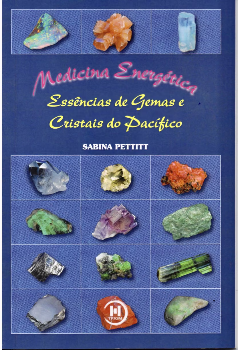 Medicina energética Essências de Gemas e Cristais do Pacífico