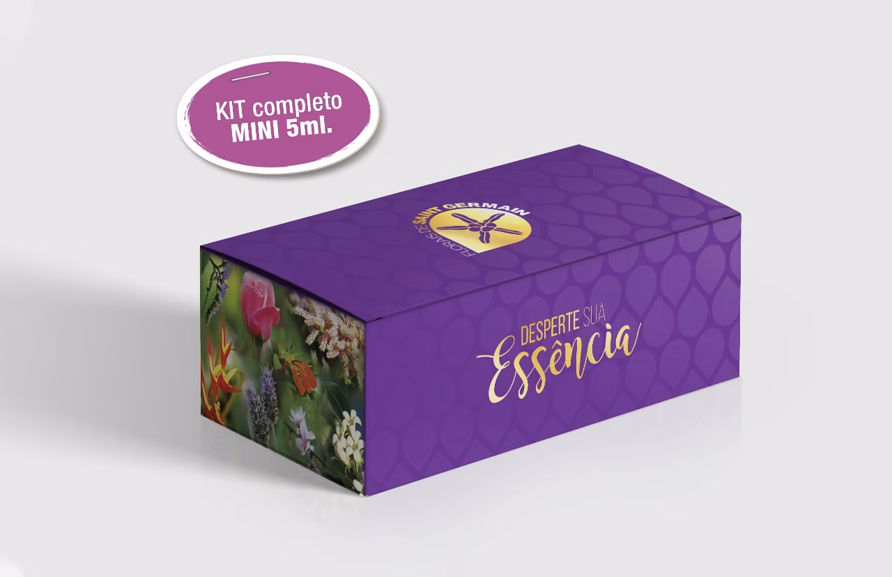 Mini Kit Saint Germain 5 ml com 90 Essências