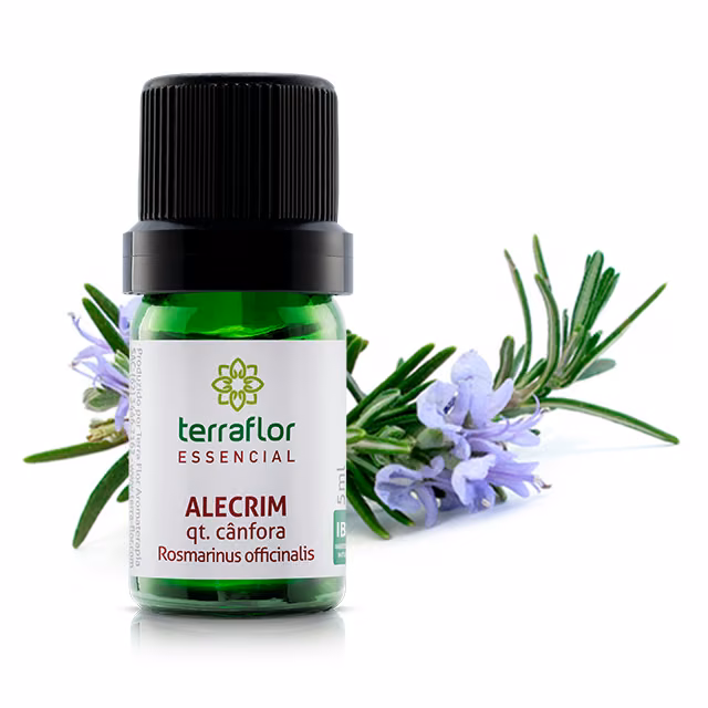 Óleo Essencial Alecrim qt. cânfora 5ml