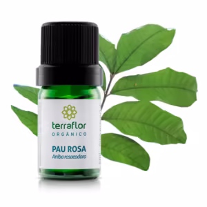 Óleo Essencial Pau Rosa Orgânico 5ml