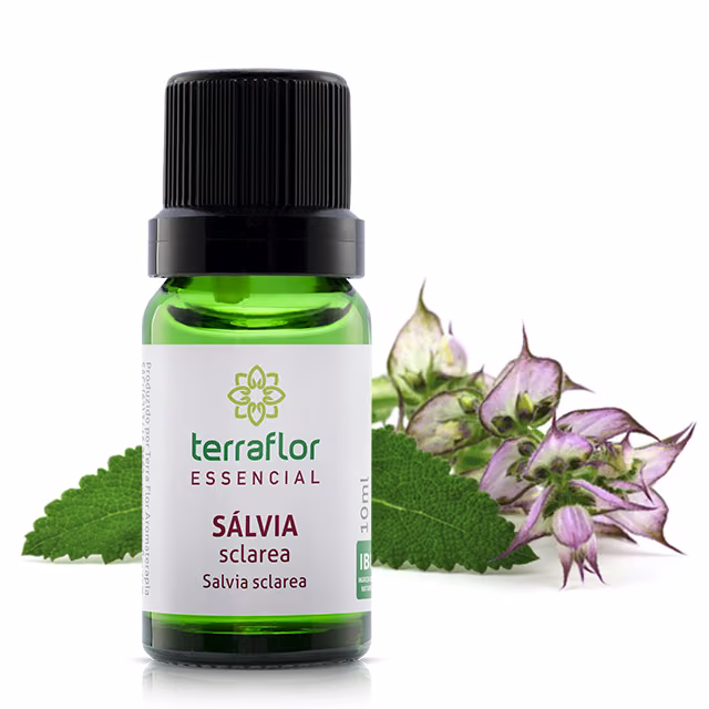Óleo Essencial Sálvia sclarea França 10ml