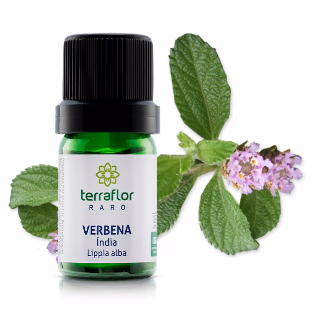Óleo Essencial Verbena Índia 5ml Validade Próxima