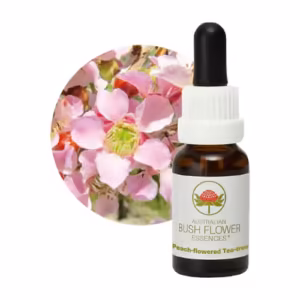 Peach Flowered Tea Tree Floral do Bush Australiano 15 ml
